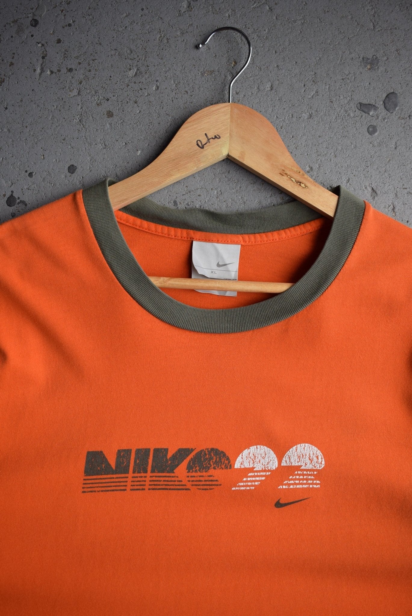 Vintage Nike Spellout Tee (XL) - Retrospective Store