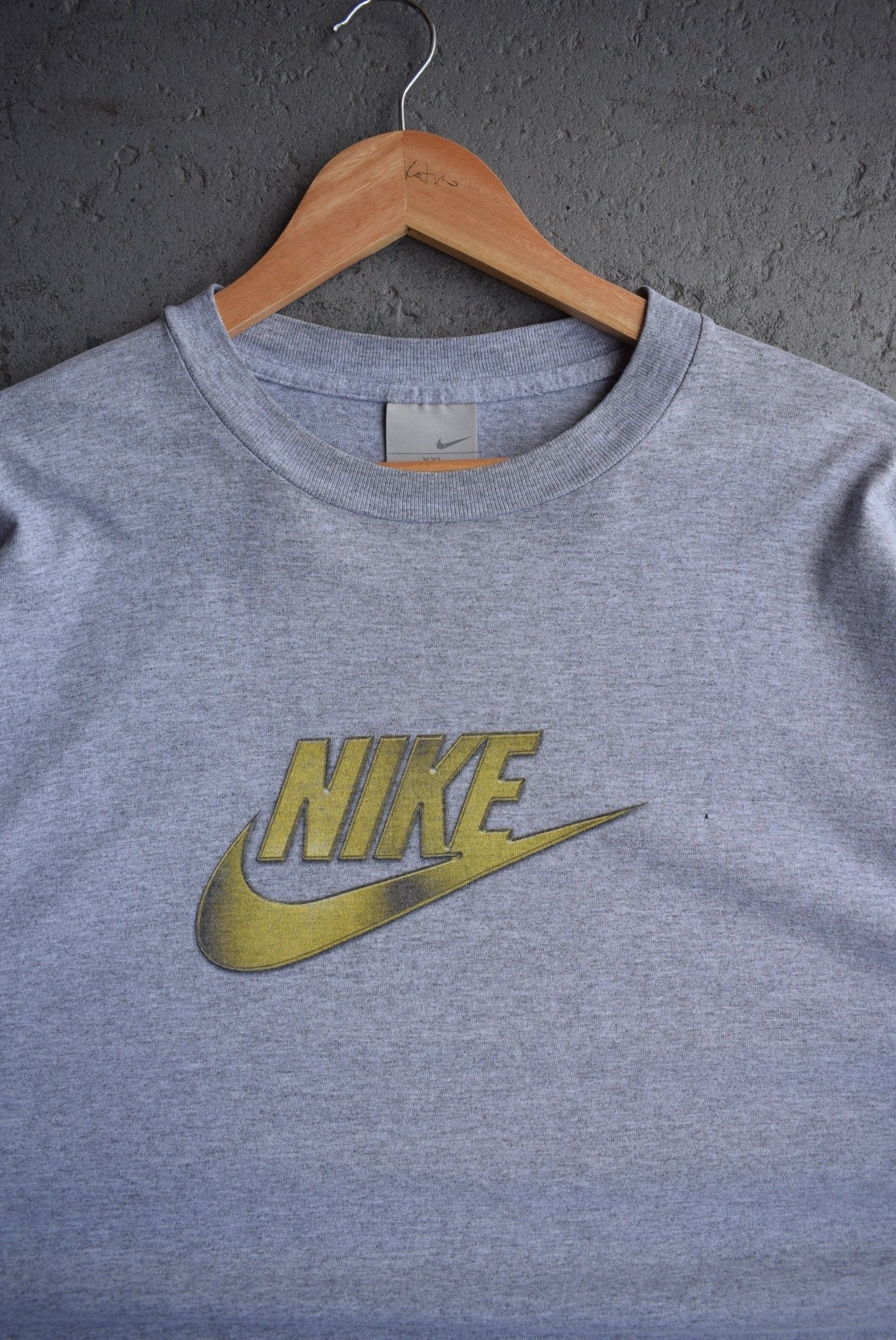Vintage Nike Spellout Tee (XXL) - Retrospective Store