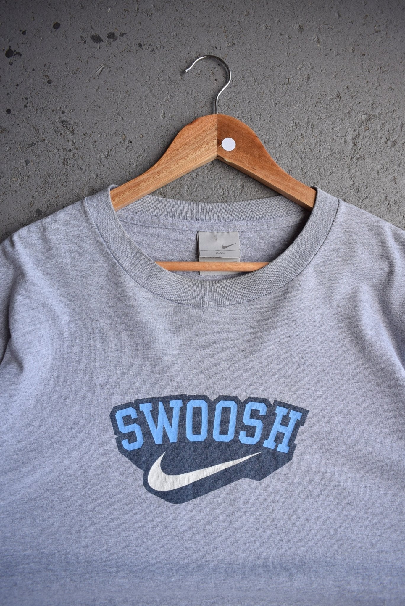 Vintage Nike Swoosh Spellout Tee (XXL) - Retrospective Store