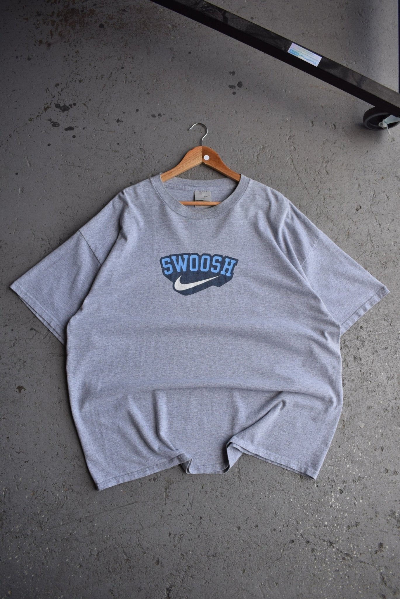 Vintage Nike Swoosh Spellout Tee (XXL) - Retrospective Store