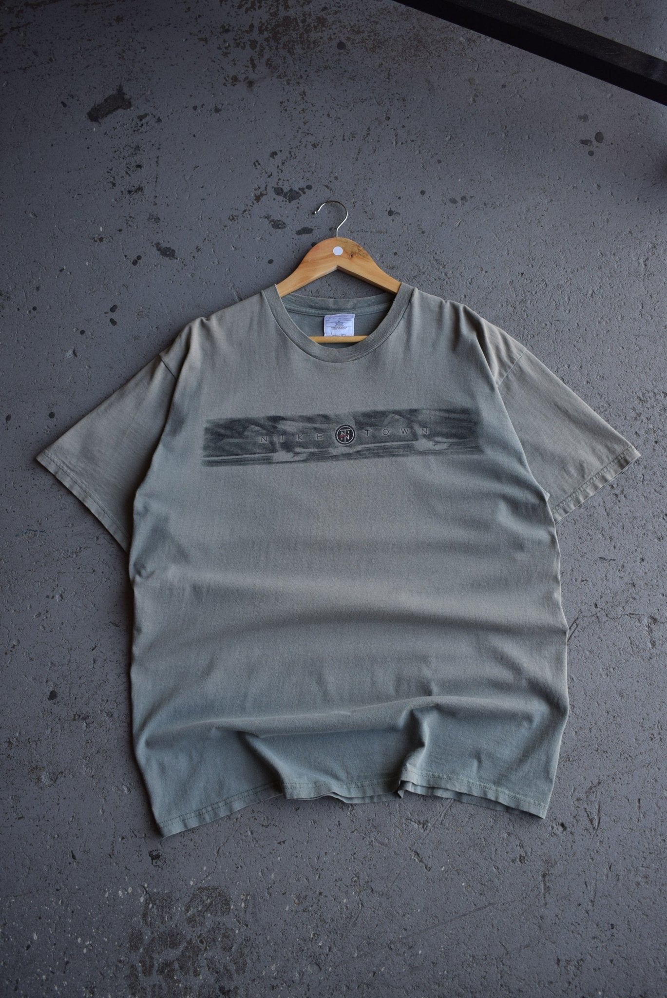 Vintage Nike Town Spellout Tee (L) - Retrospective Store