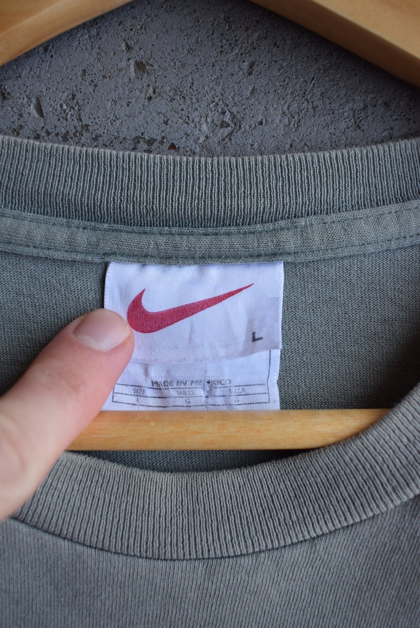 Vintage Nike Town Spellout Tee (L) - Retrospective Store