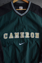 Vintage Nike x Cameron University Athletics Embroidered Pullover Jacket (L) - Retrospective Store