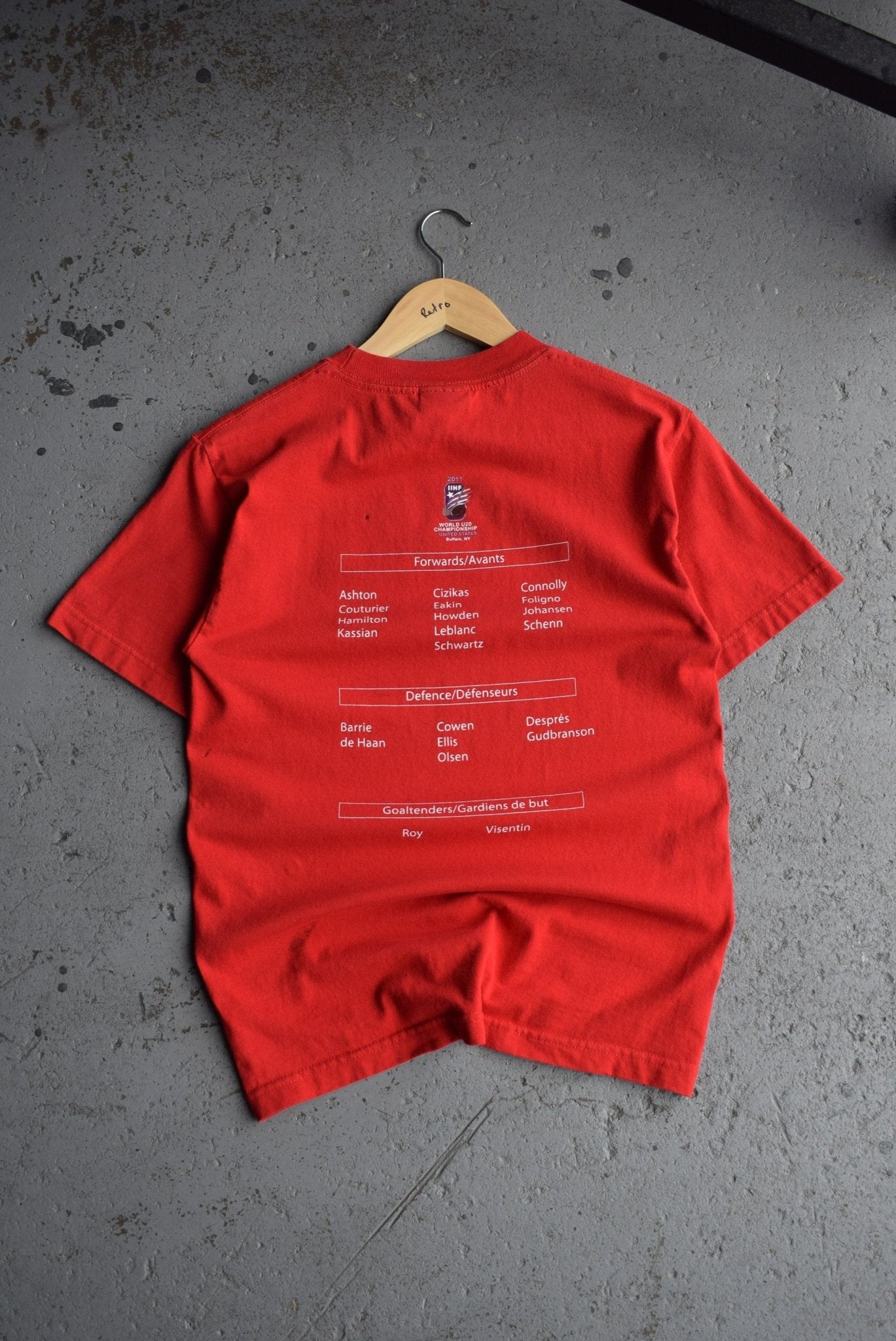 Vintage Nike x Canada National Hockey Team Tee (S) - Retrospective Store