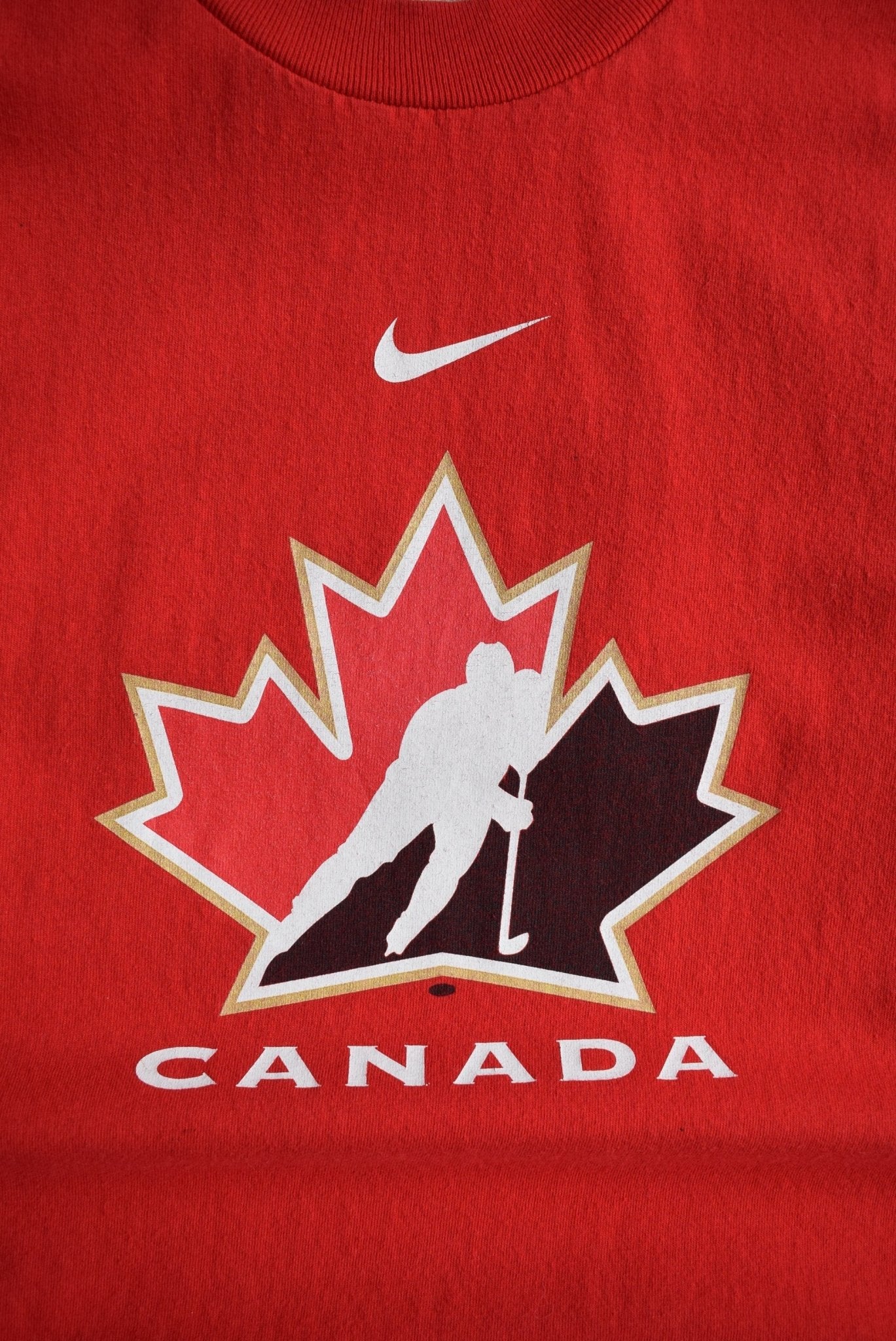 Vintage Nike x Canada National Hockey Team Tee (S) - Retrospective Store