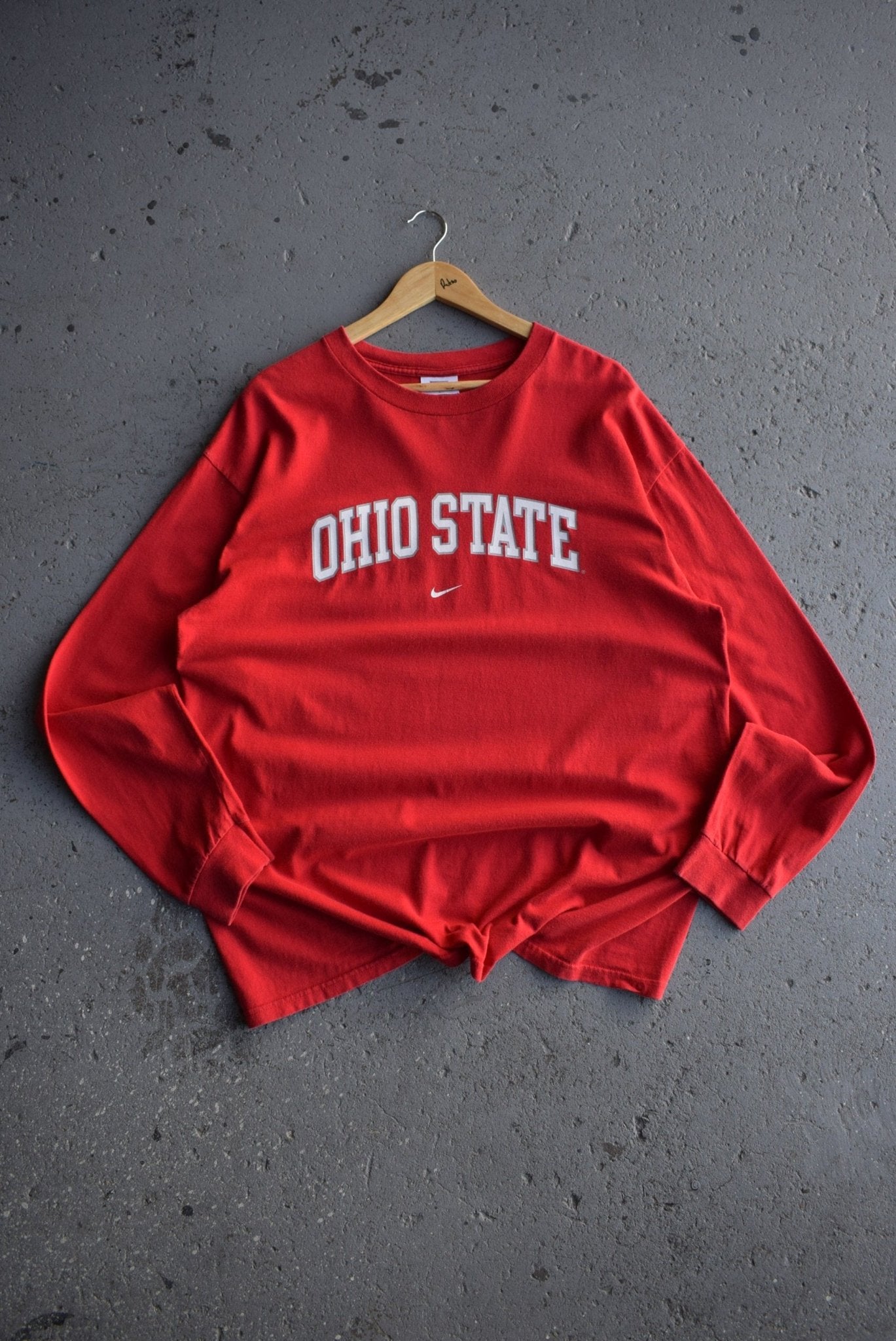 Vintage Nike x Ohio State University Long Sleeve Tee (L/XL) - Retrospective Store