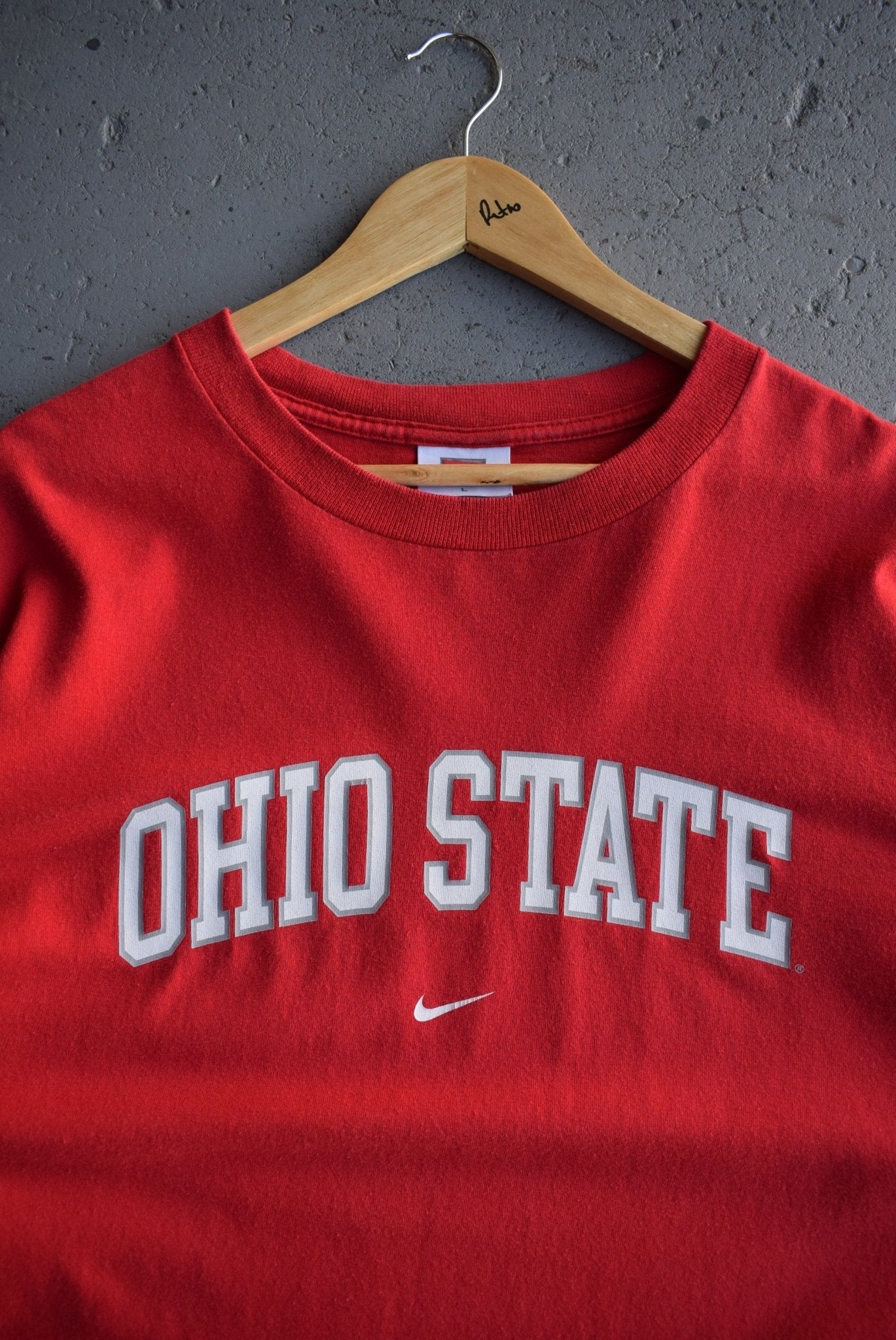 Vintage Nike x Ohio State University Long Sleeve Tee (L/XL) - Retrospective Store