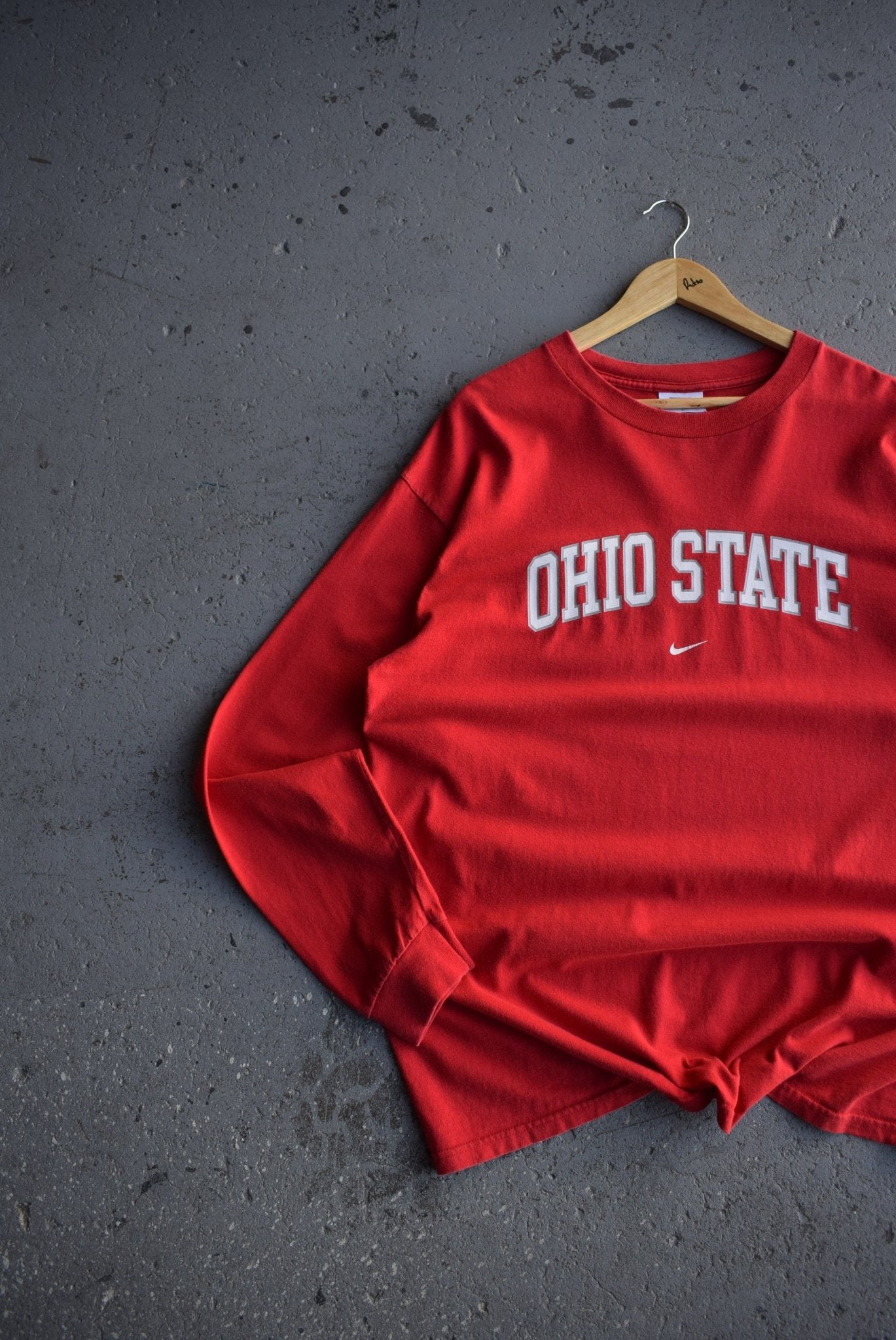 Vintage Nike x Ohio State University Long Sleeve Tee (L/XL) - Retrospective Store