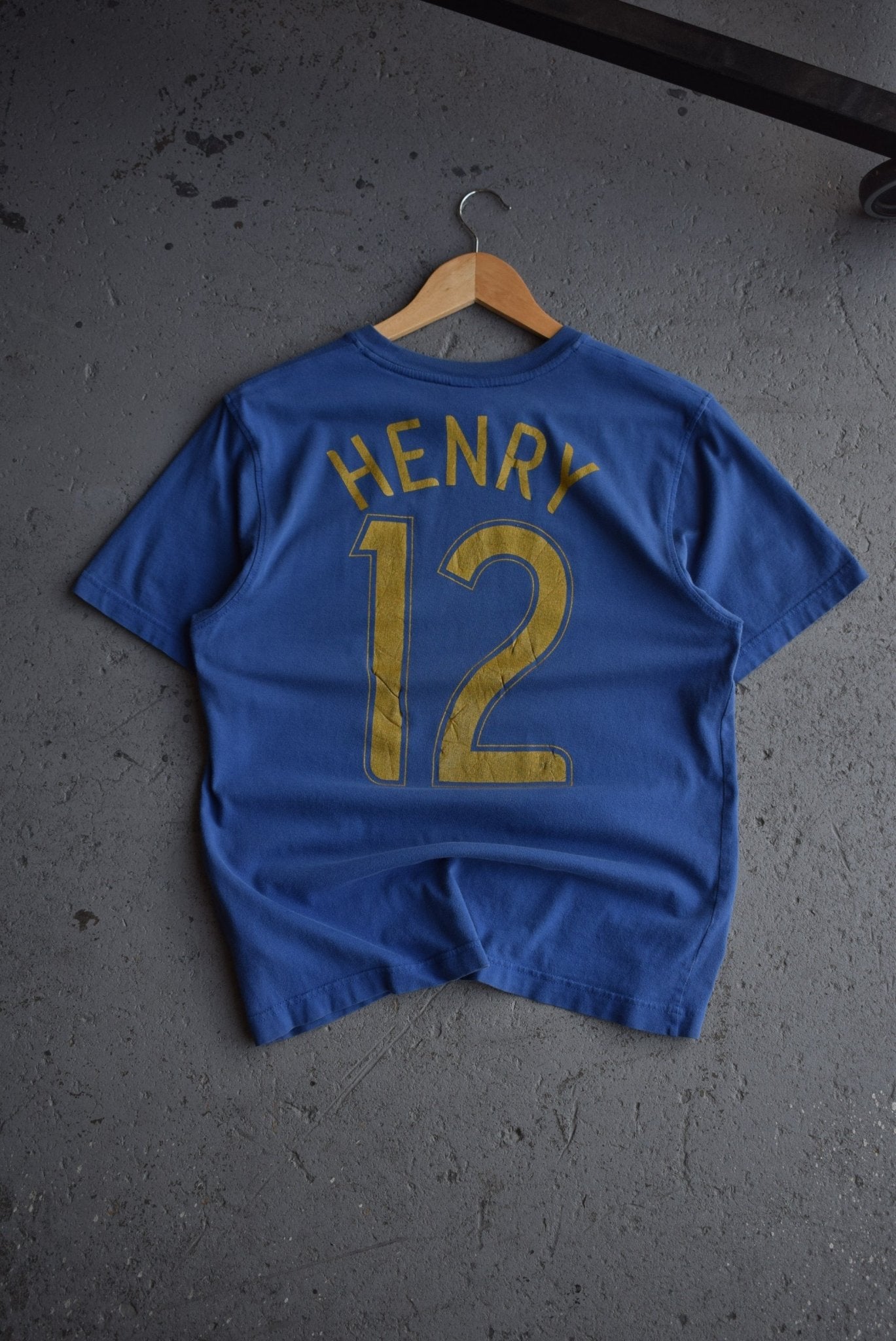 Vintage Nike x Thierry Henry France National Football Team Tee (S) - Retrospective Store