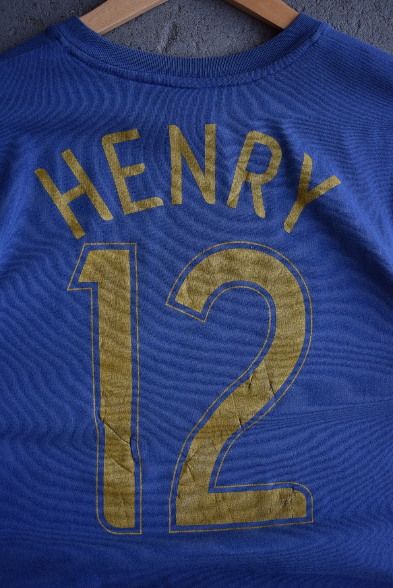 Vintage Nike x Thierry Henry France National Football Team Tee (S) - Retrospective Store