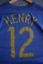 Vintage Nike x Thierry Henry France National Football Team Tee (S) - Retrospective Store