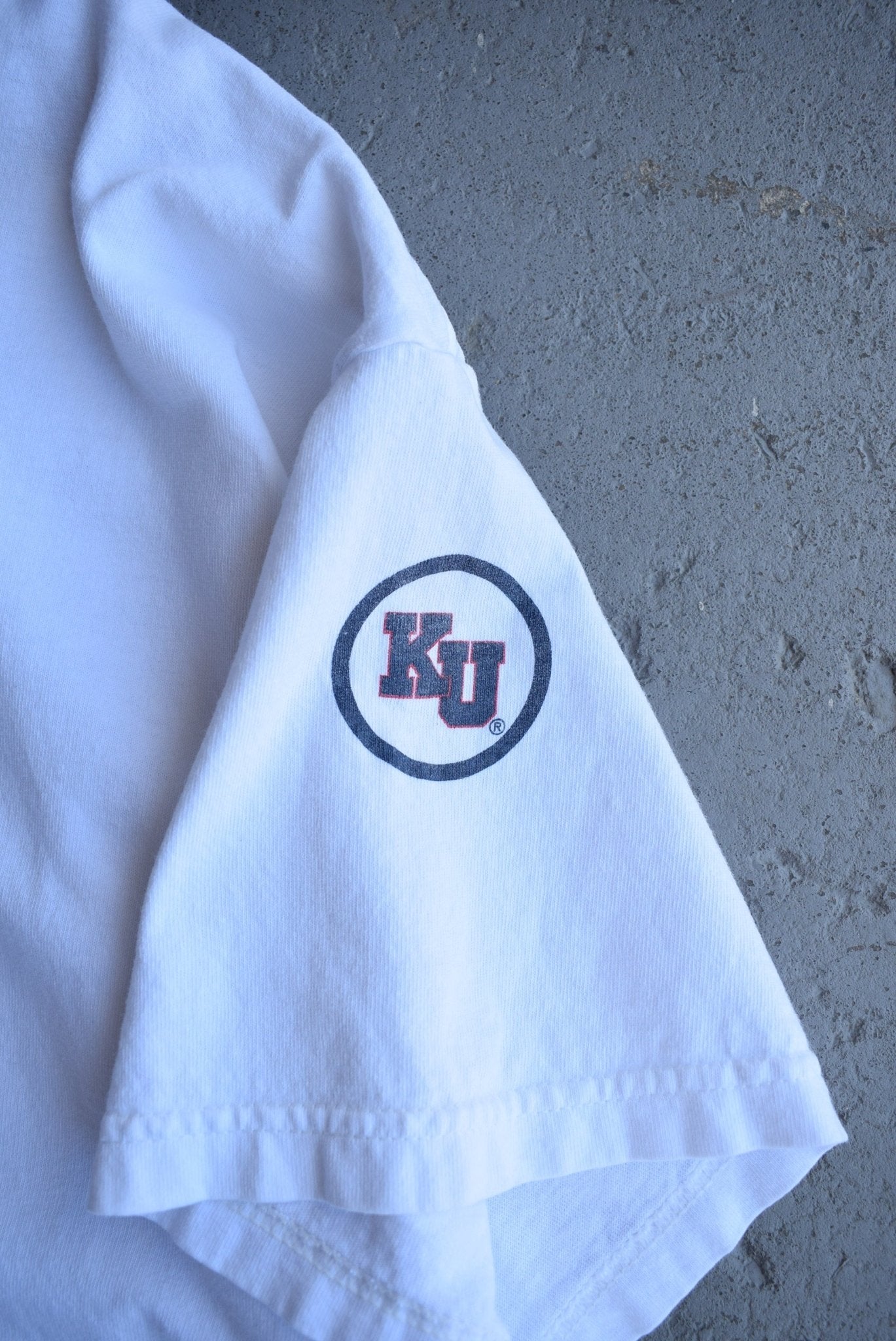 Vintage Nike x University of Kansas Jayhawks Tee (XXL) - Retrospective Store