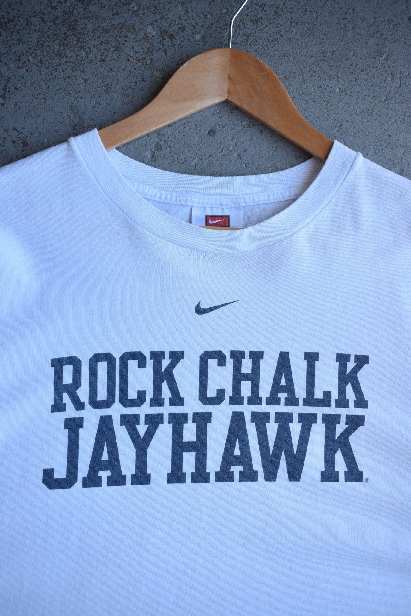 Vintage Nike x University of Kansas Jayhawks Tee (XXL) - Retrospective Store