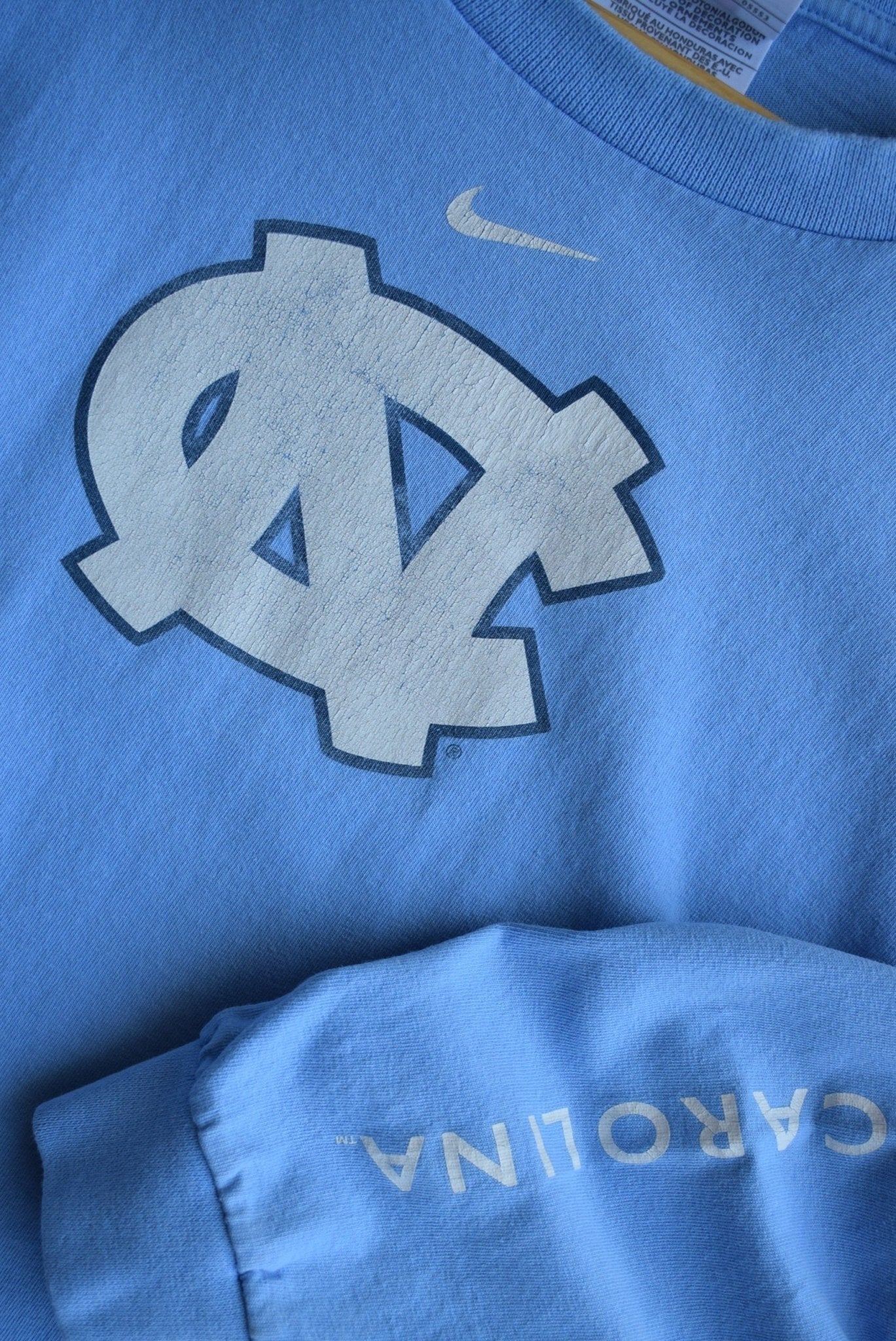 Vintage Nike x University of North Carolina Long Sleeve Tee (L) - Retrospective Store