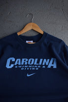 Vintage Nike x University of North Carolina Swimming & Diving Long Sleeve Tee (XL) - Retrospective Store