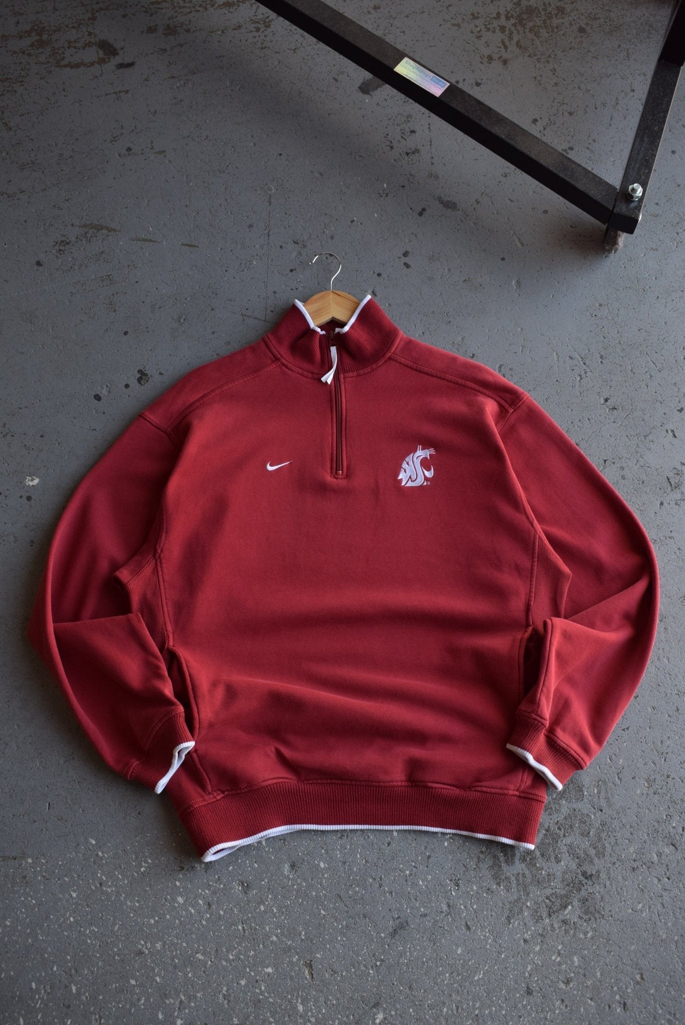 Vintage Nike x Washington State University Embroidered Quarter Zip M Retrospective Store