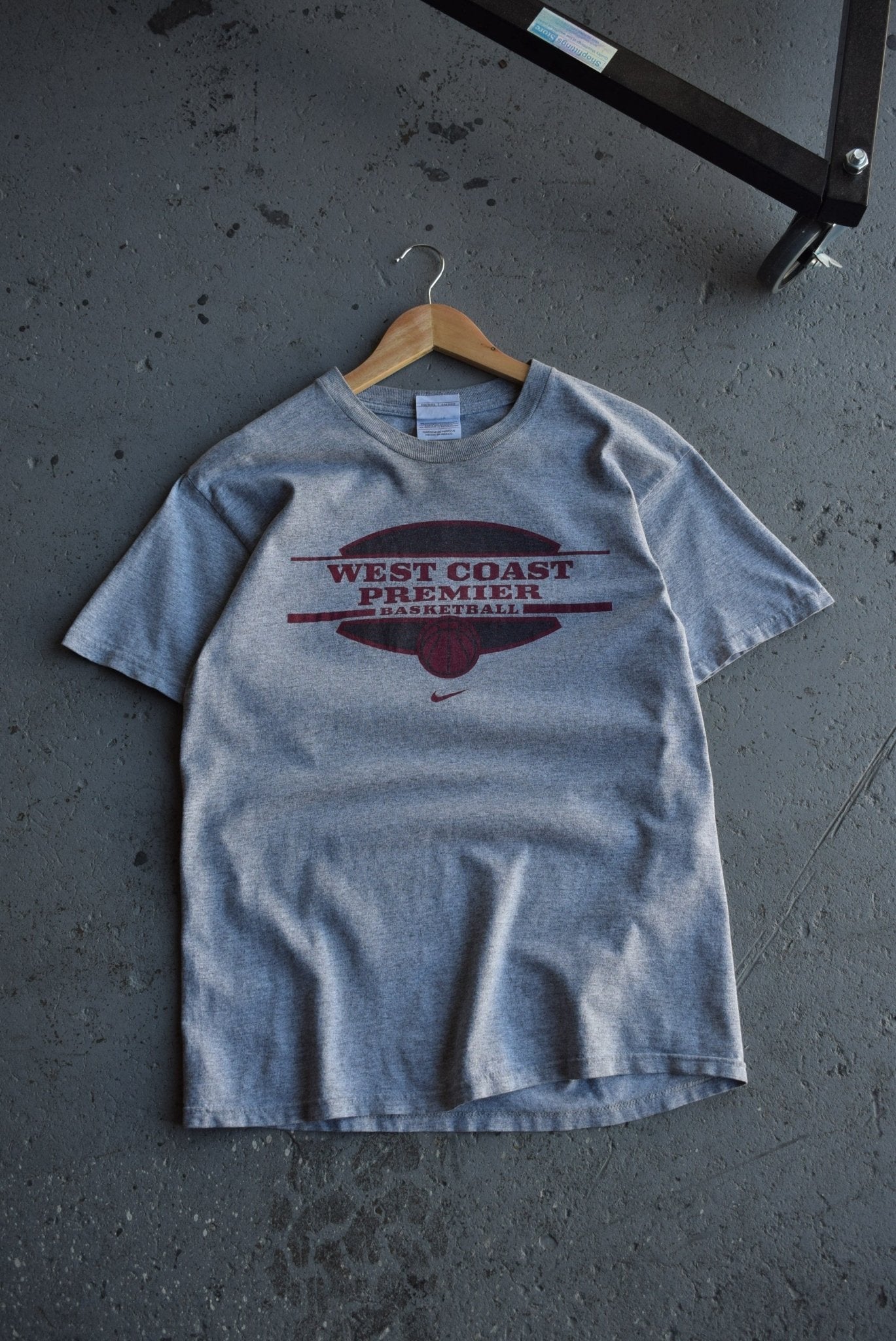 Vintage Nike x West Coast Premier Basketball Tee (S/M) - Retrospective Store