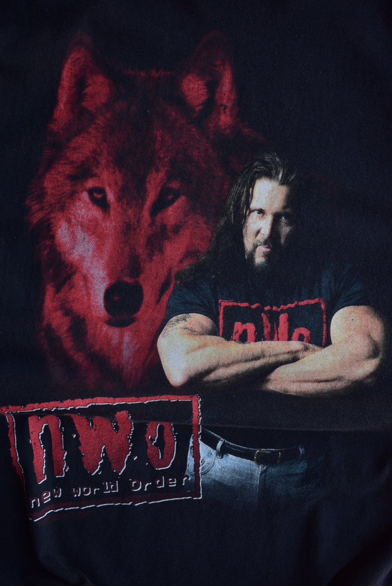 Vintage NWO Kevin Nash Wrestling Tee (XL/XXL) - Retrospective Store