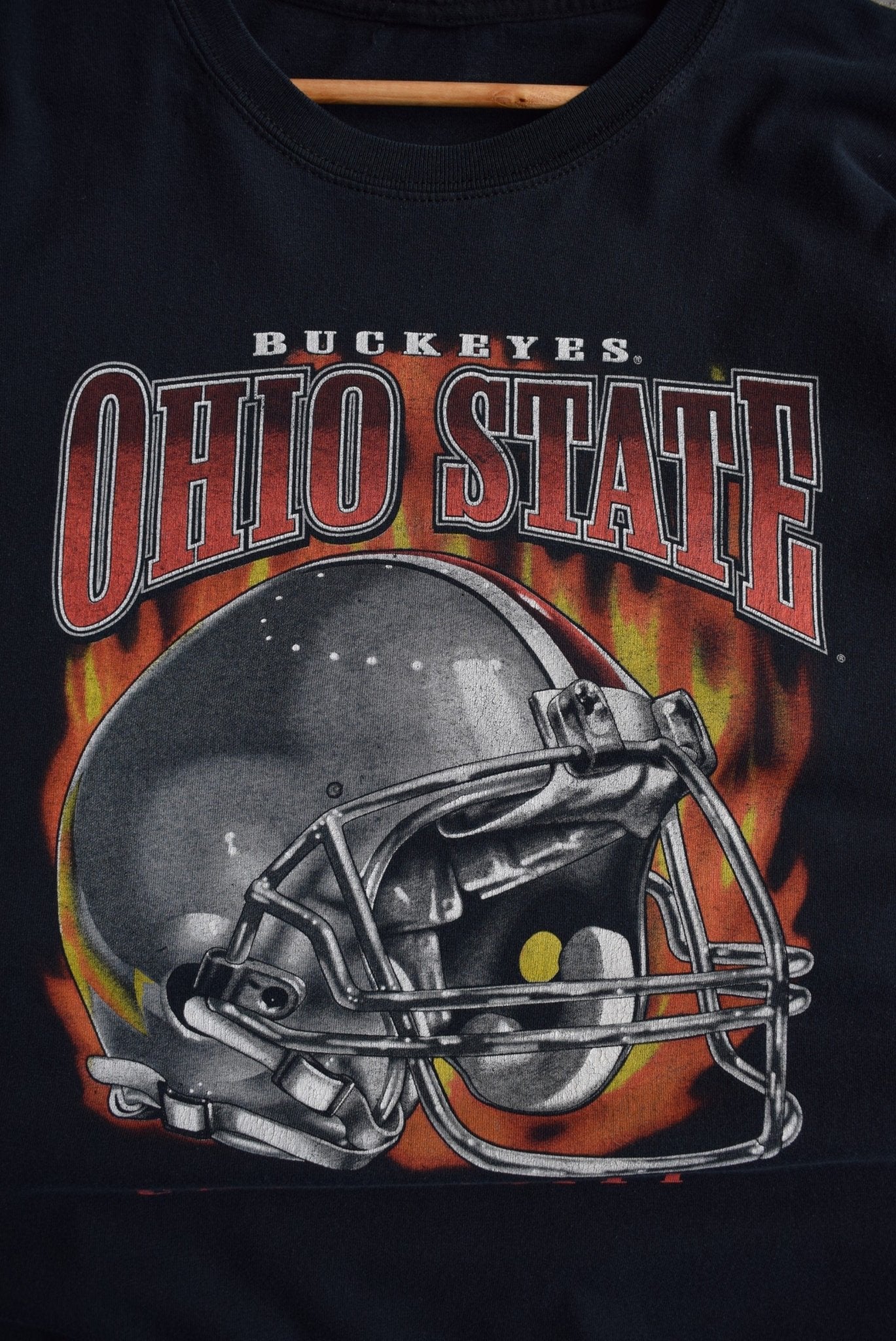 Vintage Ohio State University Buckeyes Long Sleeve Tee (XL) - Retrospective Store