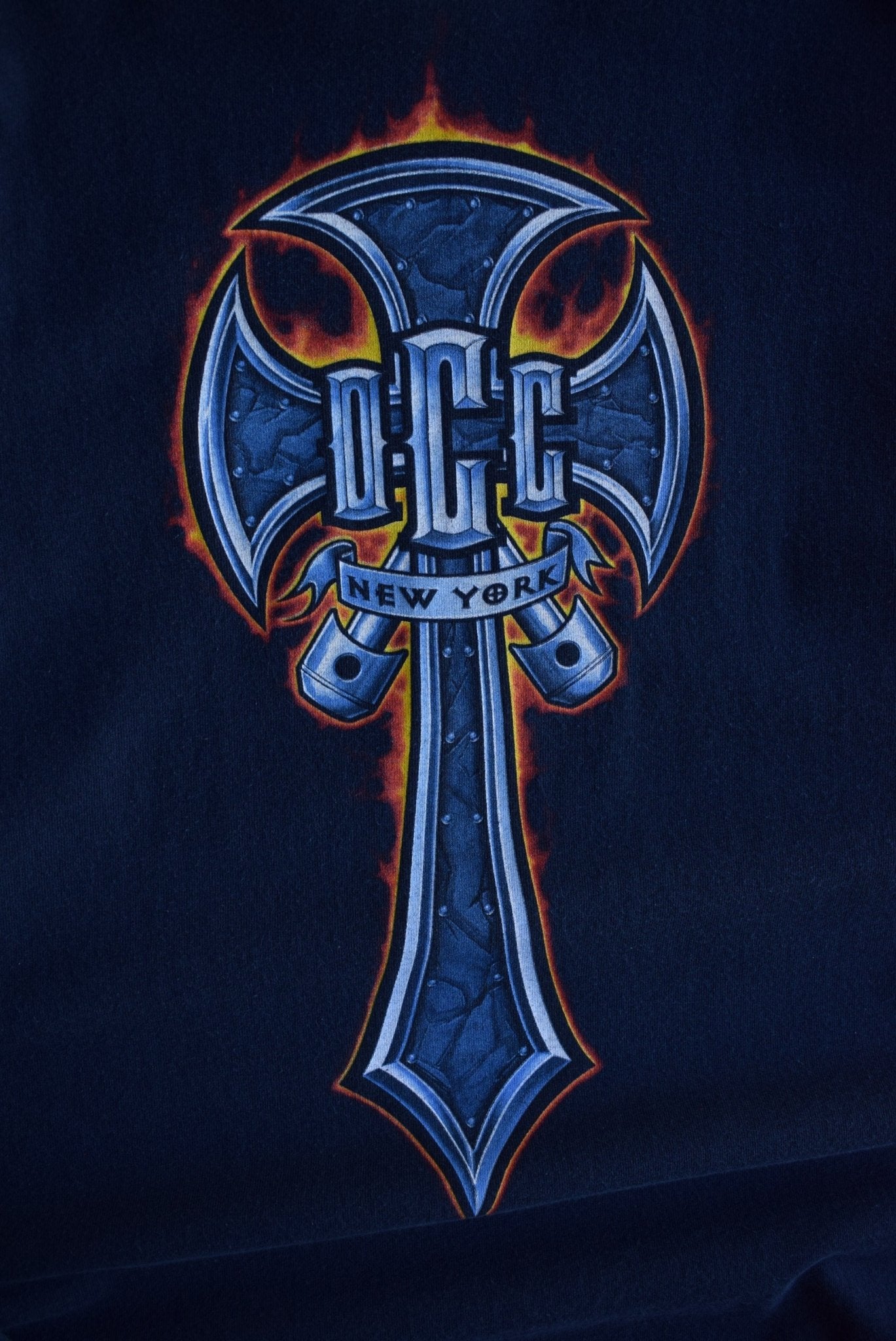 Vintage Orange County Choppers New York Long Sleeve Tee (L) - Retrospective Store