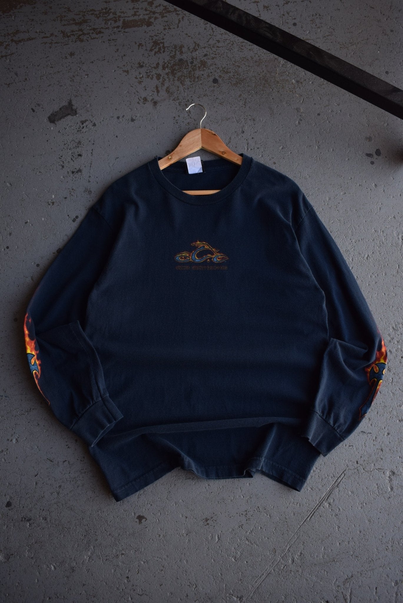Vintage Orange County Choppers New York Long Sleeve Tee (L) - Retrospective Store