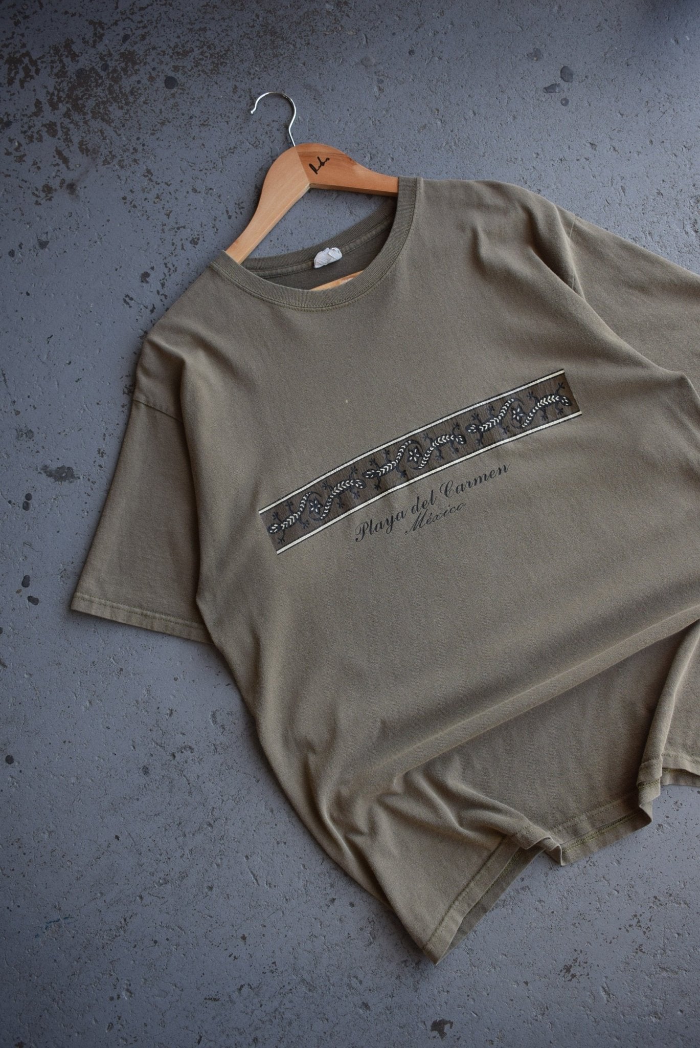 Vintage Playa Del Carmen Mexico Tee (L) - Retrospective Store