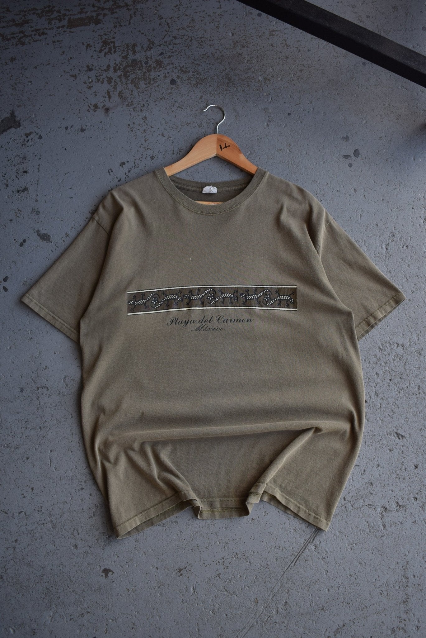 Vintage Playa Del Carmen Mexico Tee (L) - Retrospective Store