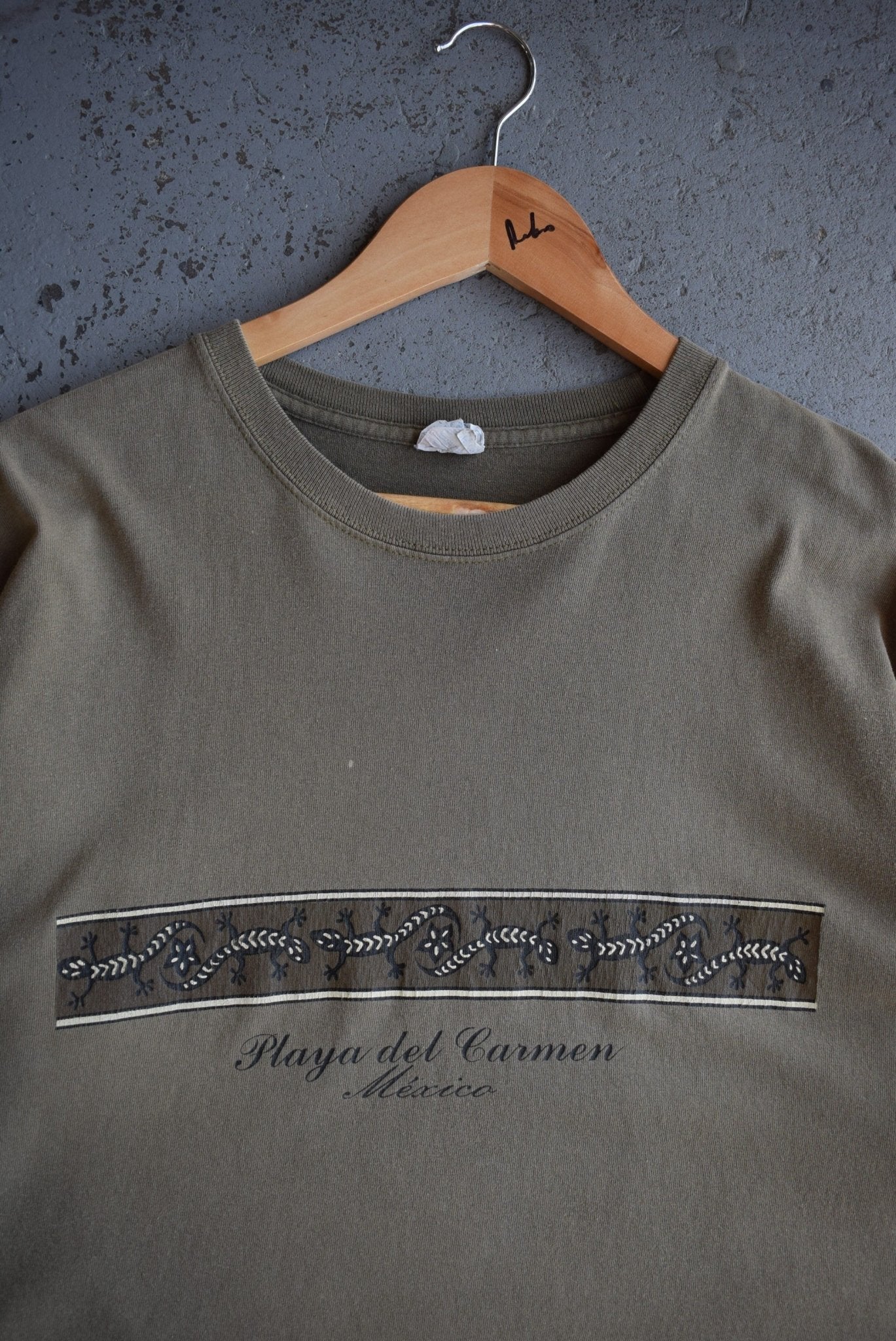 Vintage Playa Del Carmen Mexico Tee (L) - Retrospective Store