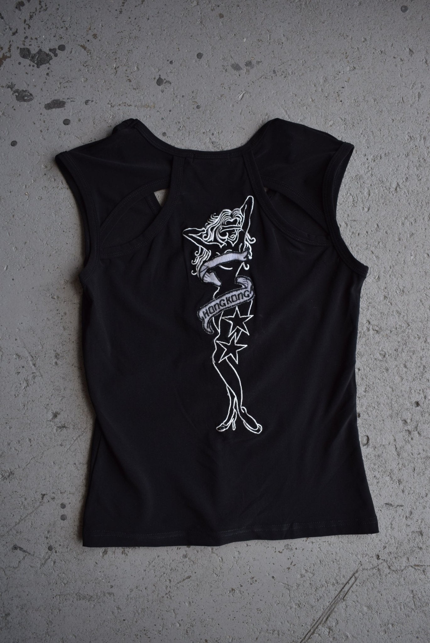 Vintage Playboy Embroidered Tank Top (Women's S) - Retrospective Store