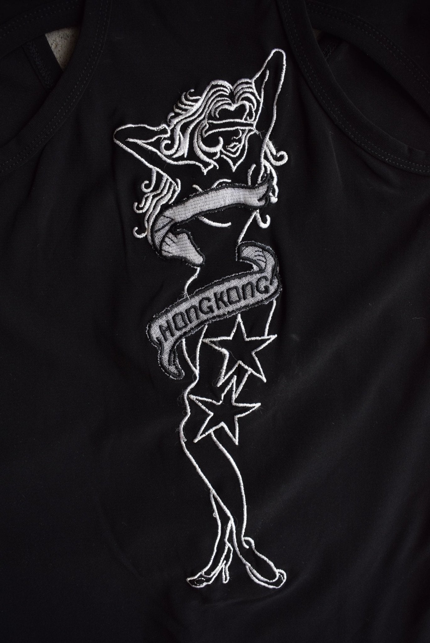 Vintage Playboy Embroidered Tank Top (Women's S) - Retrospective Store