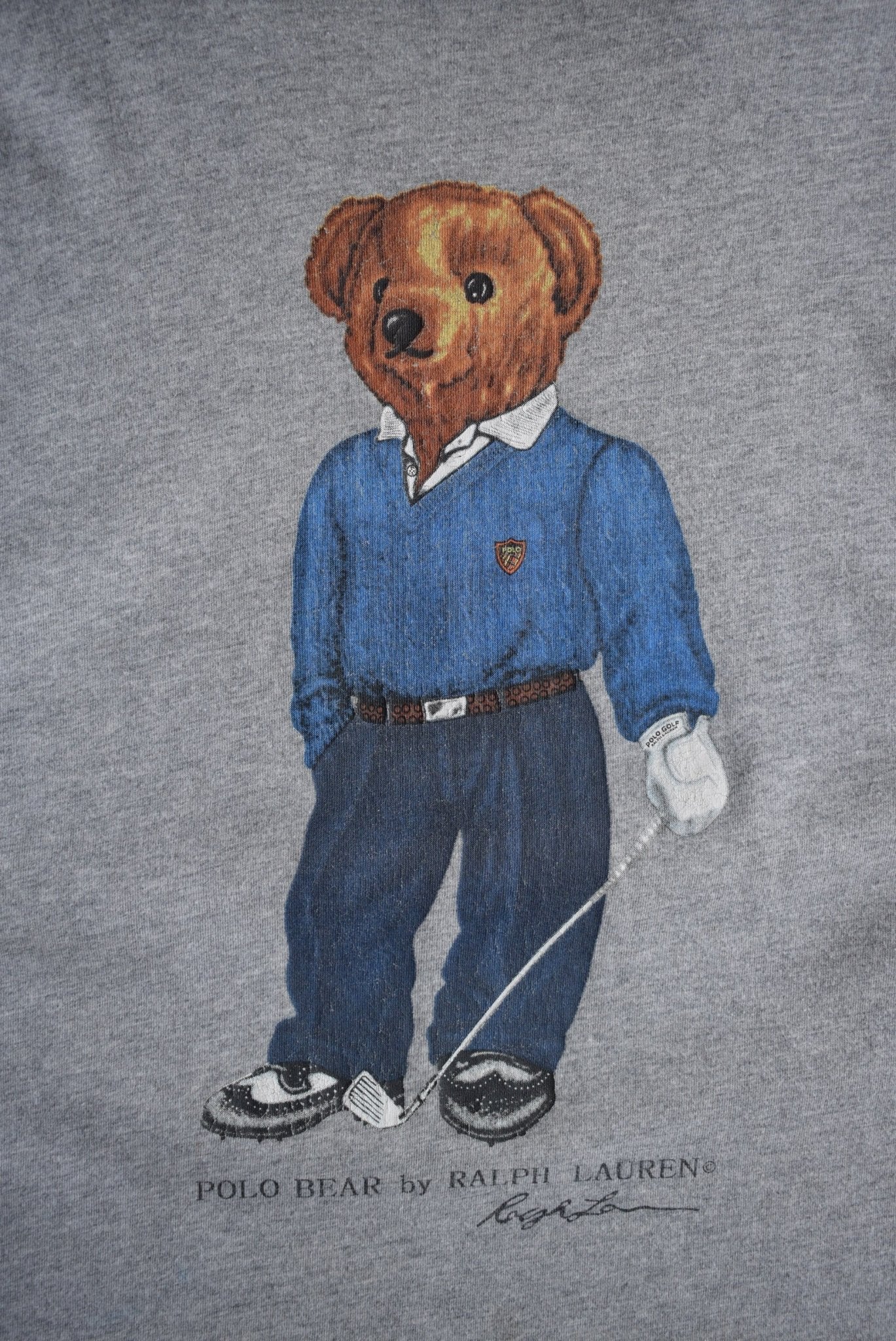 Vintage Polo Bear Golf Ralph Lauren Tee (M/L) - Retrospective Store