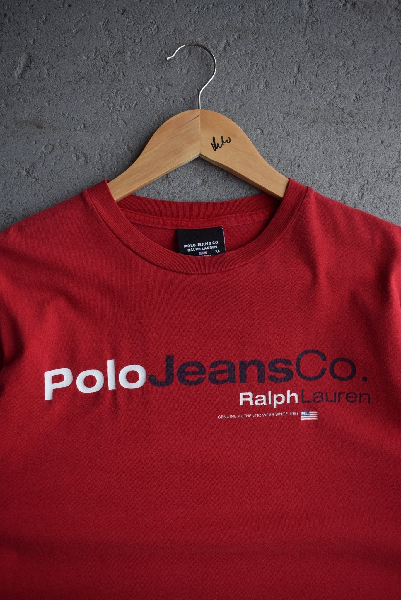Vintage Polo Jeans Co. Ralph Lauren Tee (M) - Retrospective Store