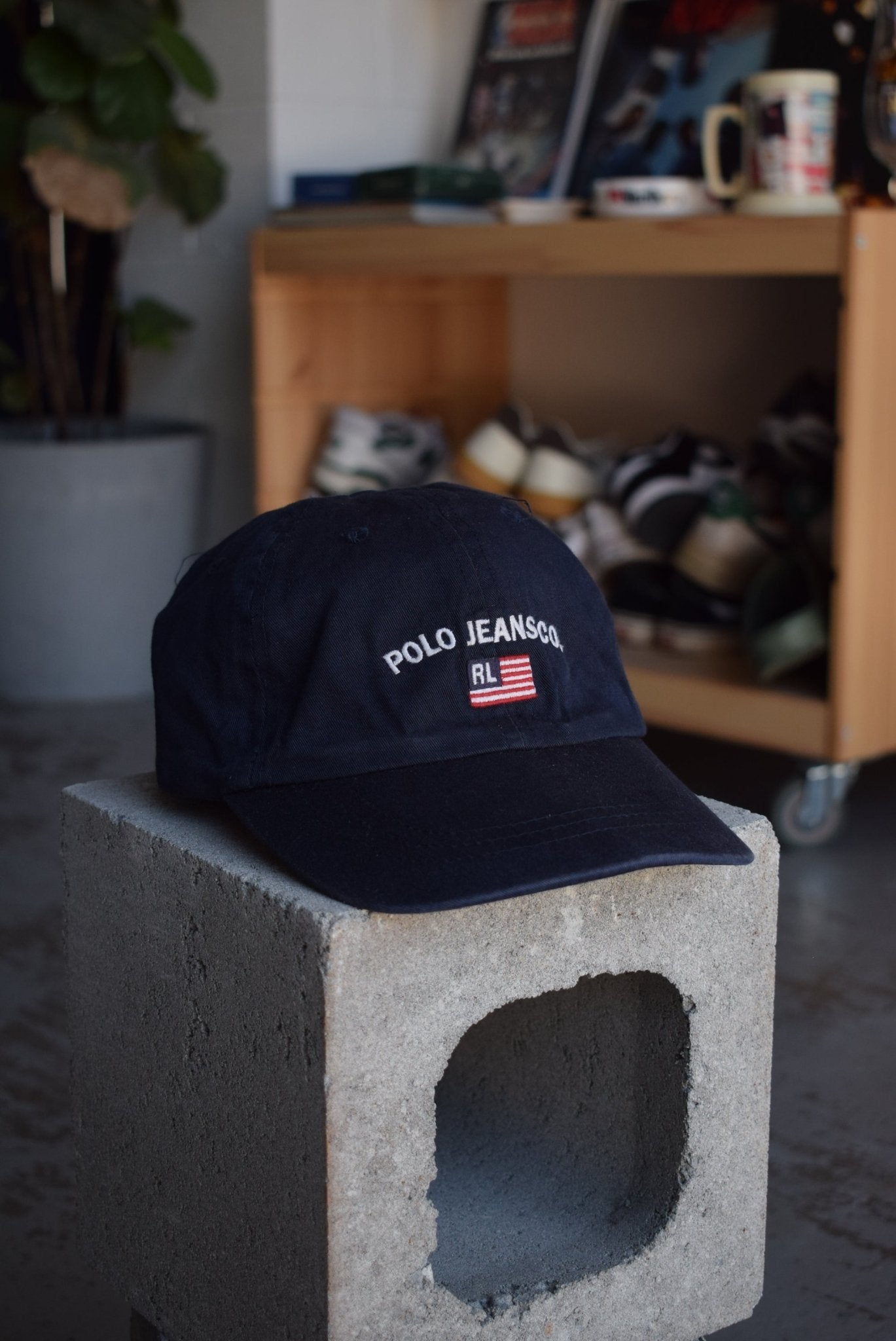 Vintage Polo Jeans Ralph Lauren Embroidered Hat - Retrospective Store