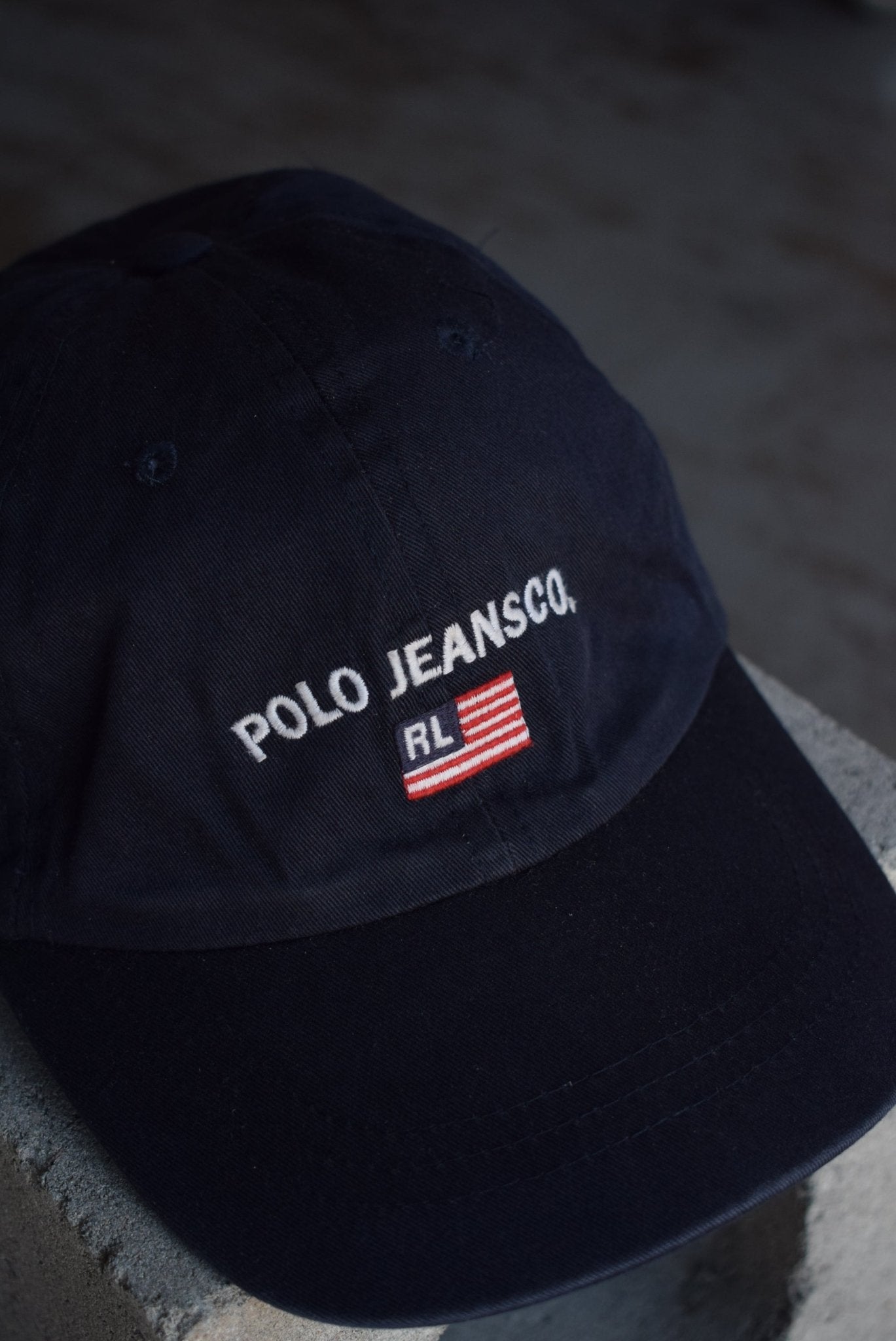 Vintage Polo Jeans Ralph Lauren Embroidered Hat - Retrospective Store