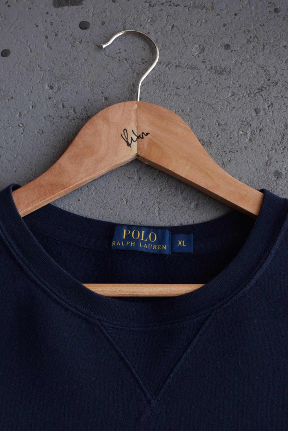 Vintage Polo Ralph Lauren Classic Logo Embroidered Crewneck (XL) - Retrospective Store