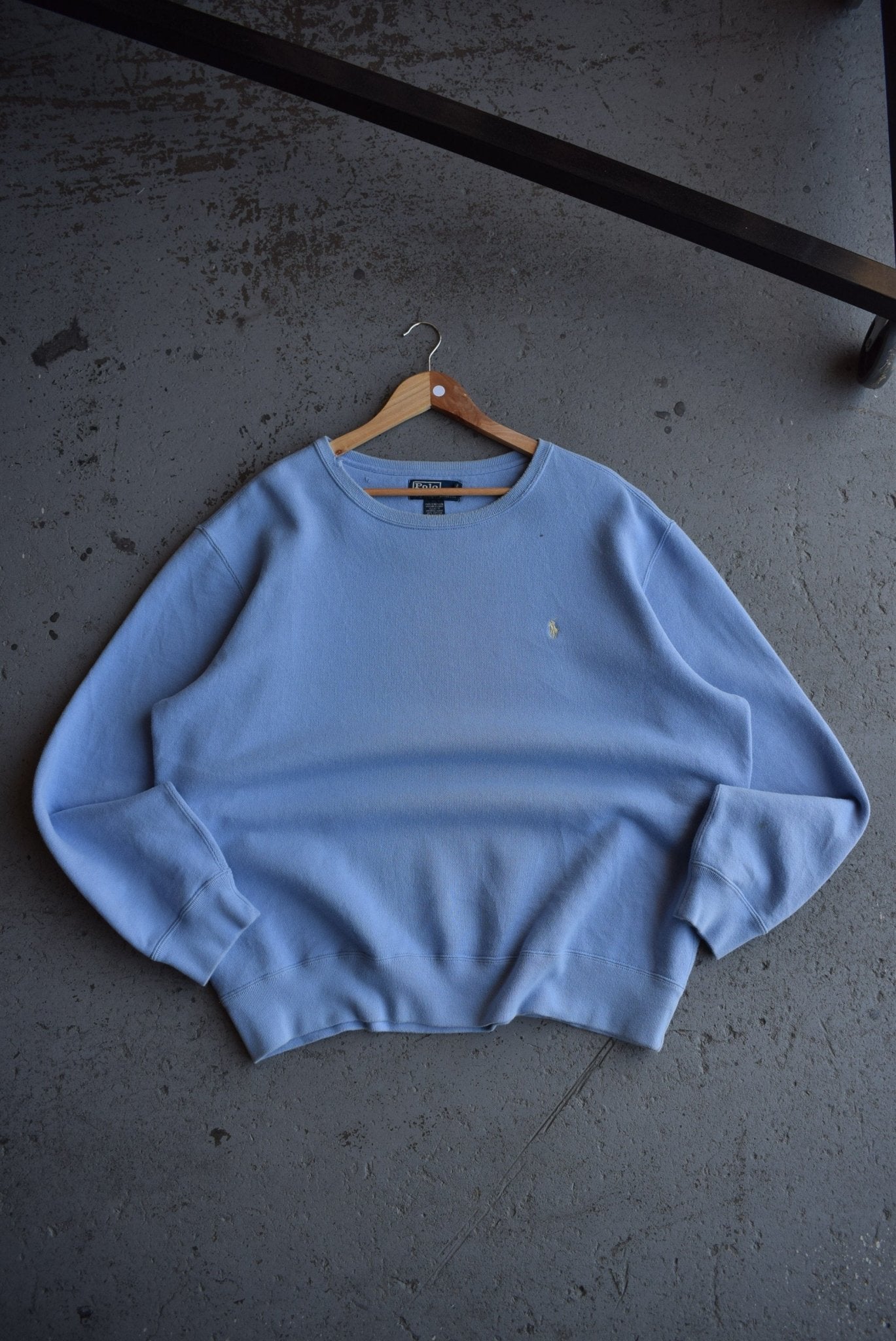 Vintage Polo Ralph Lauren Classic Logo Embroidered Crewneck (XL) - Retrospective Store