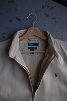Vintage Polo Ralph Lauren Classic Logo Embroidered Harrington Jacket (M) - Retrospective Store