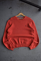 Vintage Polo Ralph Lauren Classic Logo Embroidered Knit (L) - Retrospective Store