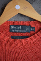 Vintage Polo Ralph Lauren Classic Logo Embroidered Knit (L) - Retrospective Store