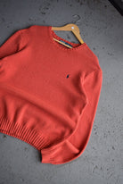 Vintage Polo Ralph Lauren Classic Logo Embroidered Knit (L) - Retrospective Store
