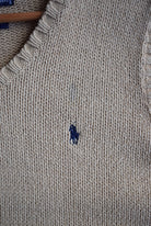 Vintage Polo Ralph Lauren Classic Logo Embroidered Knitted Vest (M) - Retrospective Store