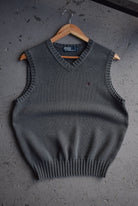 Vintage Polo Ralph Lauren Classic Logo Embroidered Knitted Vest (S) - Retrospective Store