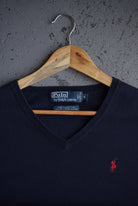 Vintage Polo Ralph Lauren Classic Logo Embroidered Knitted Vest (S/M) - Retrospective Store