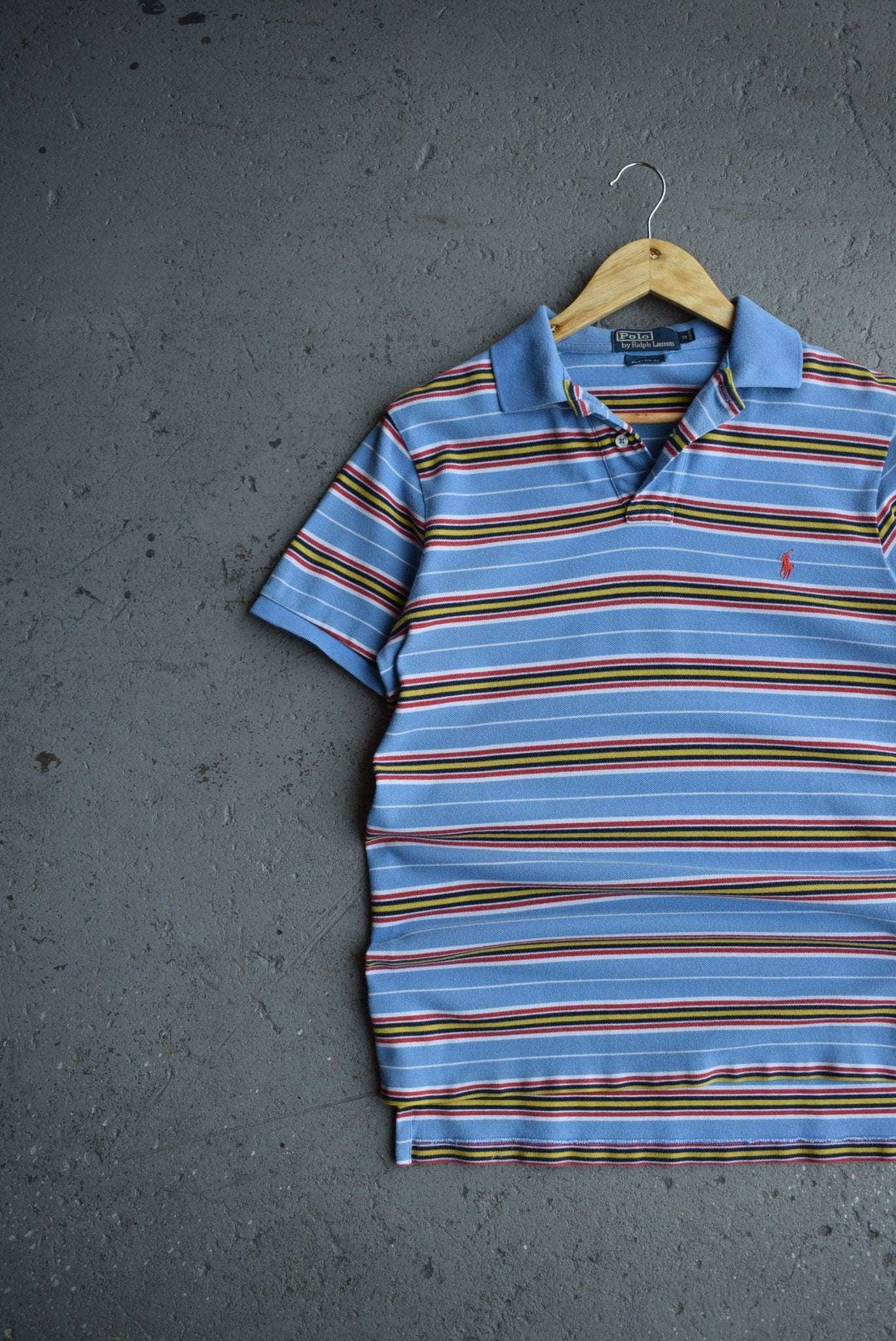 Vintage Polo Ralph Lauren Classic Logo Embroidered Polo (S/M) - Retrospective Store