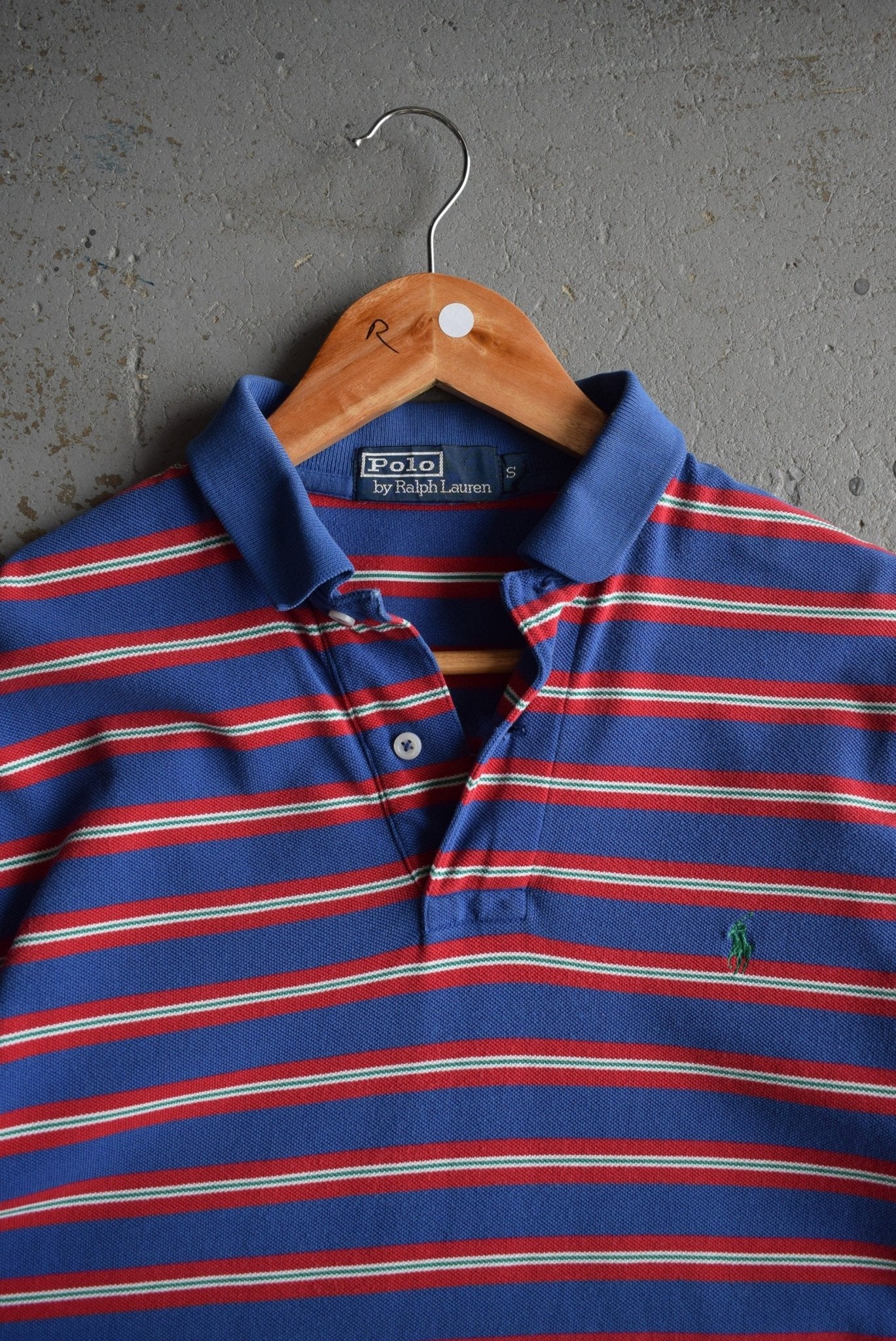 Vintage Polo Ralph Lauren Classic Logo Embroidered Polo (S/M) - Retrospective Store