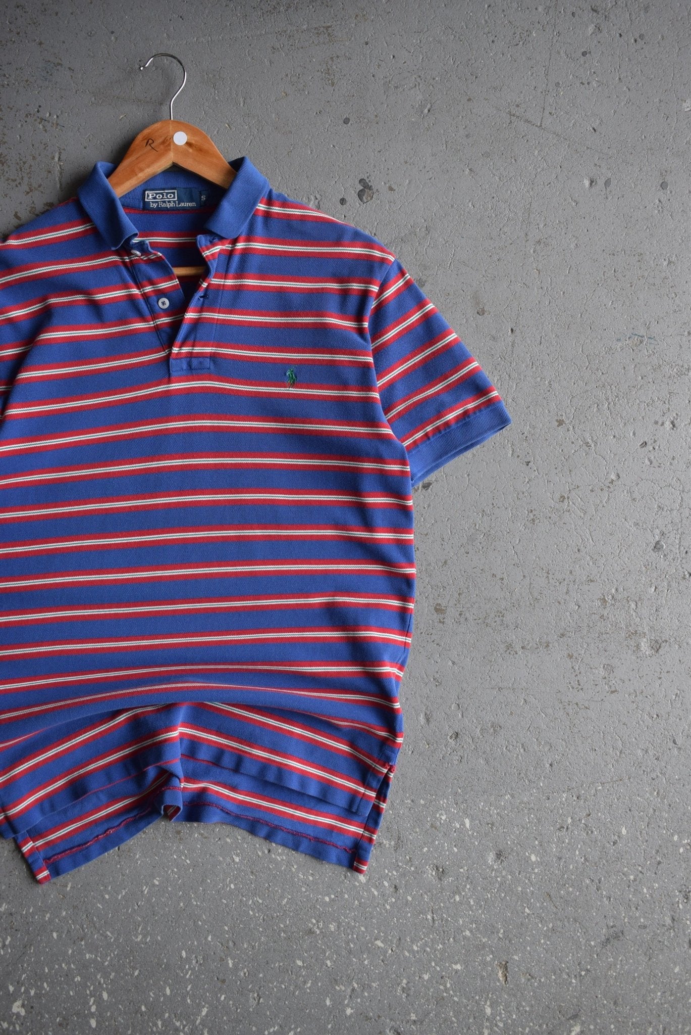 Vintage Polo Ralph Lauren Classic Logo Embroidered Polo (S/M) - Retrospective Store