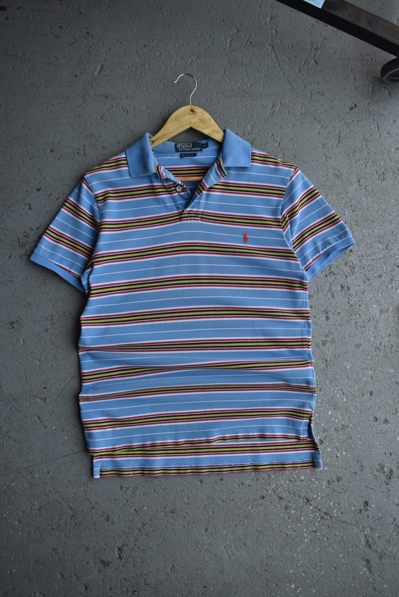 Vintage Polo Ralph Lauren Classic Logo Embroidered Polo (S/M) - Retrospective Store