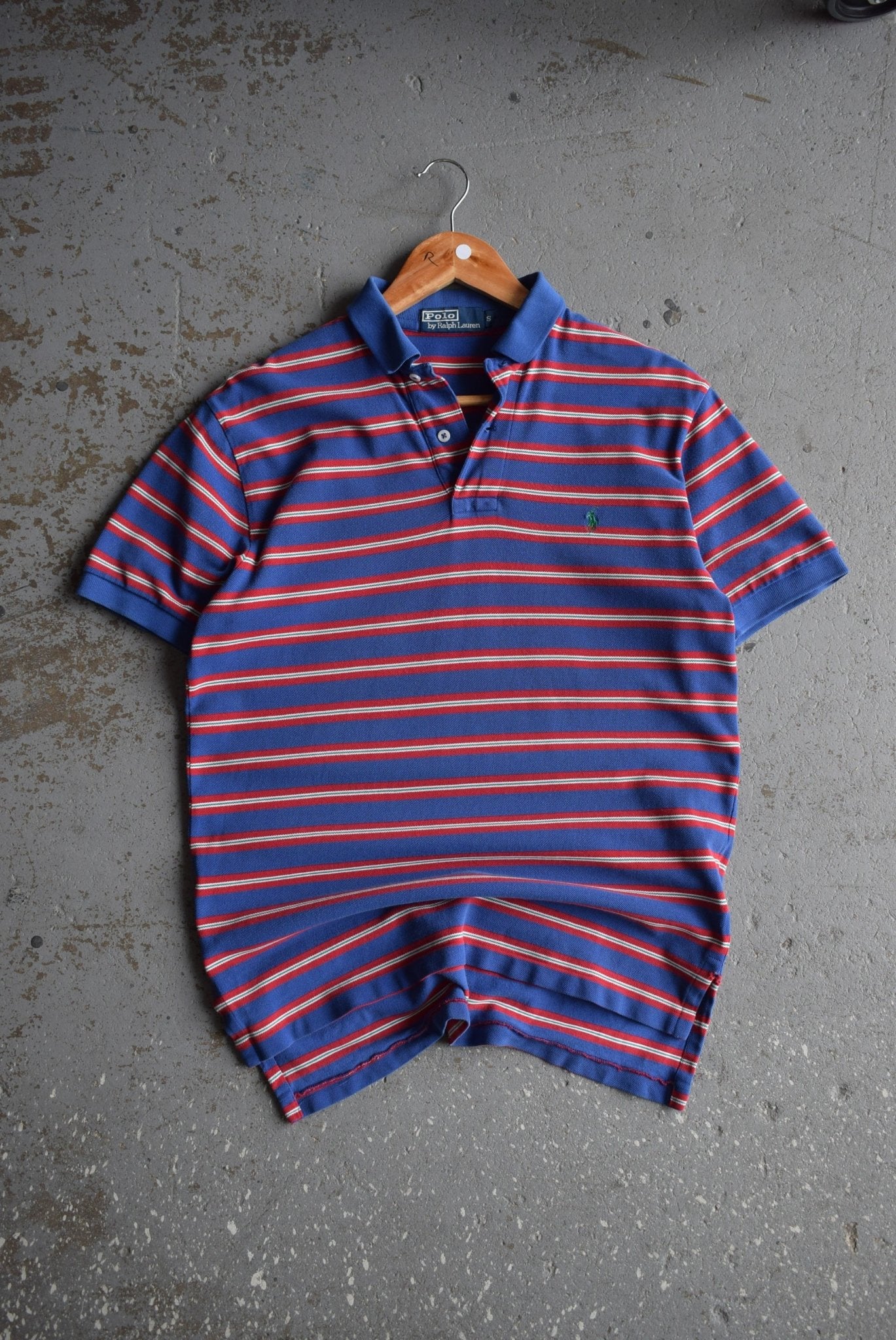 Vintage Polo Ralph Lauren Classic Logo Embroidered Polo (S/M) - Retrospective Store