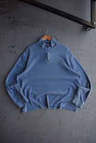 Vintage Polo Ralph Lauren Classic Logo Embroidered Quarter Zip (XL) - Retrospective Store