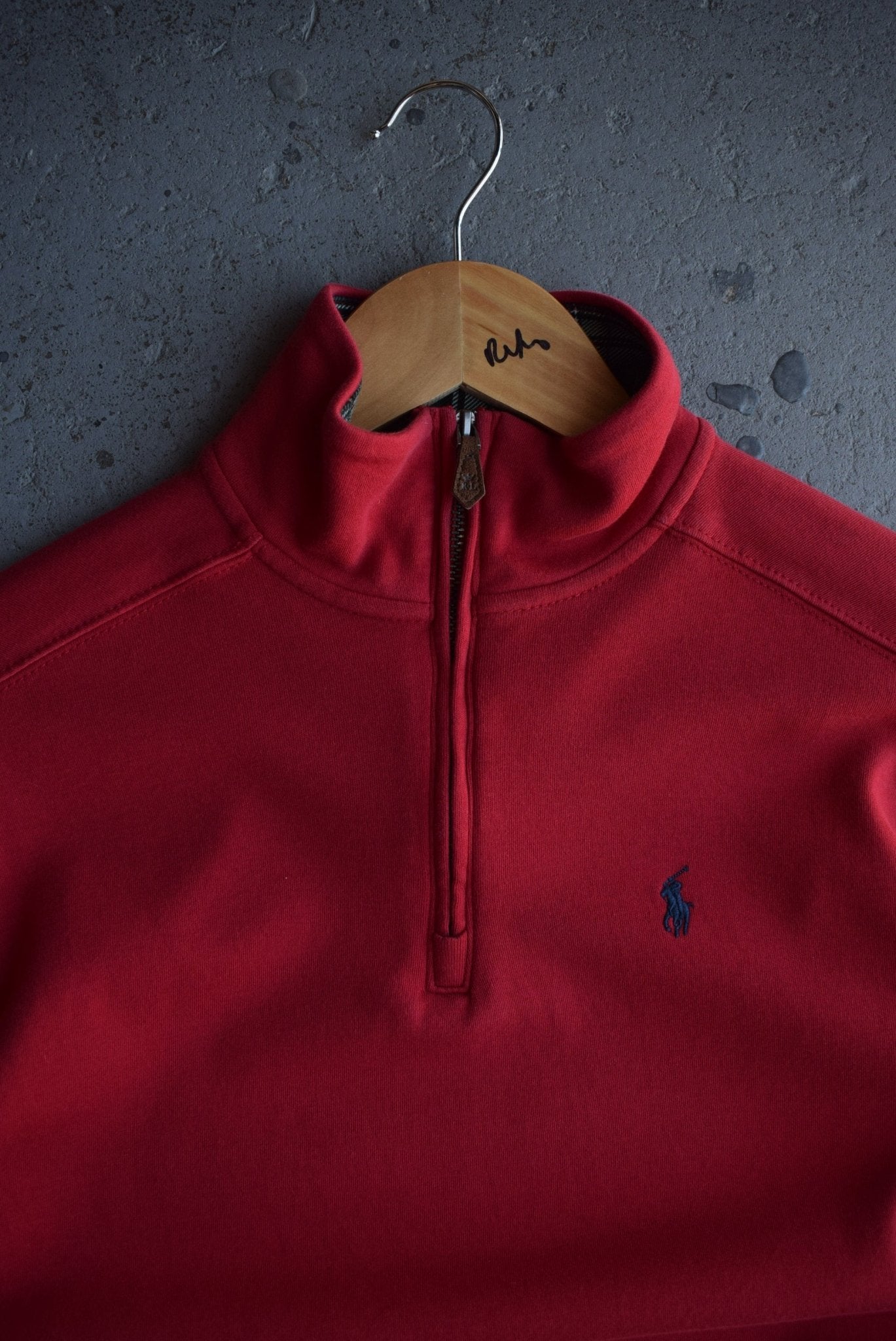 Vintage Polo Ralph Lauren Classic Logo Embroidered Quarter Zip (XS/S) - Retrospective Store